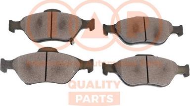 IAP QUALITY PARTS 704-17104 - Brake Pad Set, disc brake autospares.lv