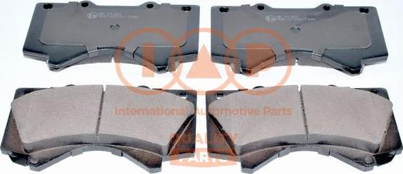 IAP QUALITY PARTS 704-17210X - Brake Pad Set, disc brake autospares.lv