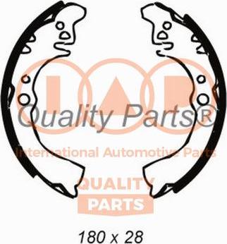 IAP QUALITY PARTS 705-03090 - Brake Shoe Set autospares.lv