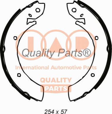 IAP QUALITY PARTS 705-07060 - Brake Shoe Set autospares.lv