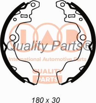 IAP QUALITY PARTS 705-16080 - Brake Shoe Set autospares.lv