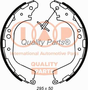 IAP QUALITY PARTS 705-13043 - Brake Shoe Set autospares.lv