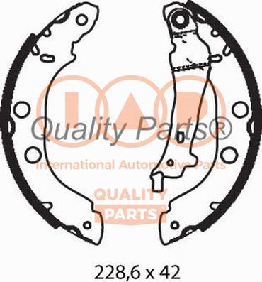 IAP QUALITY PARTS 705-13082 - Brake Shoe Set autospares.lv