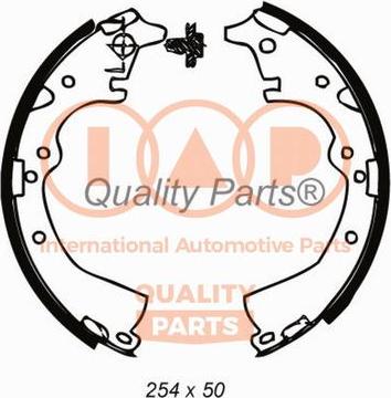 IAP QUALITY PARTS 705-17050 - Brake Shoe Set autospares.lv