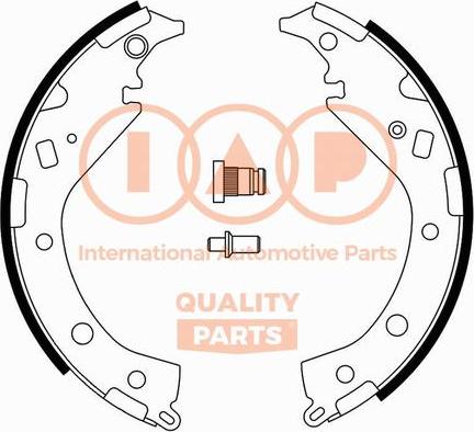 IAP QUALITY PARTS 705-17057 - Brake Shoe Set autospares.lv