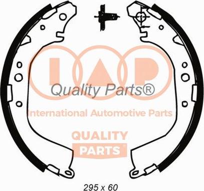 IAP QUALITY PARTS 705-17020 - Brake Shoe Set autospares.lv