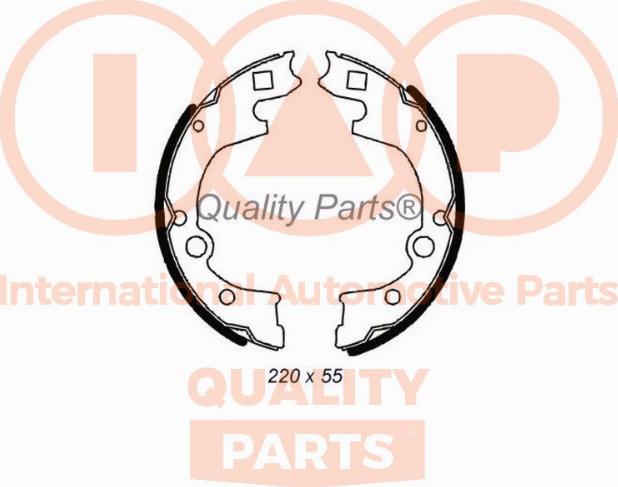 IAP QUALITY PARTS 705-21081 - Brake Shoe Set autospares.lv