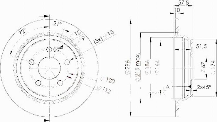 Icer 78BD0416 - Brake Disc autospares.lv