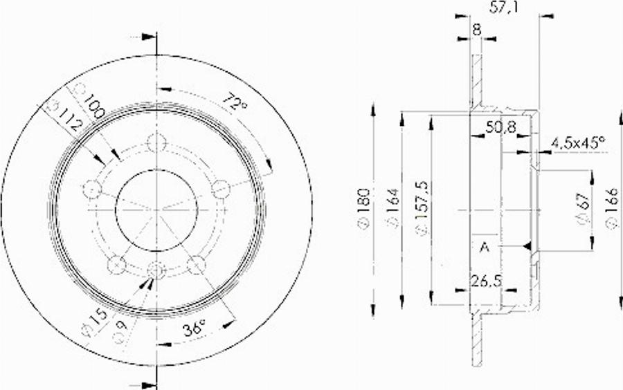 Icer 78BD0119 - Brake Disc autospares.lv