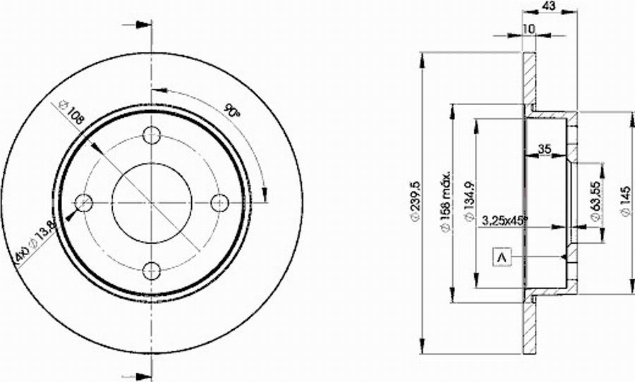 Icer 78BD1063 - Brake Disc autospares.lv