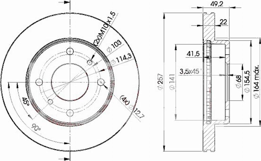 Icer 78BD7101 - Brake Disc autospares.lv