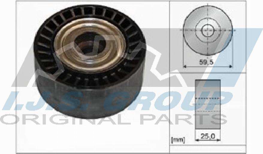 IJS 93-1106 - Pulley, v-ribbed belt autospares.lv