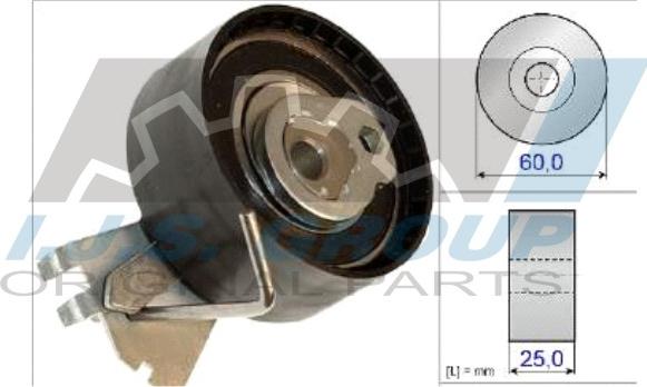 IJS GROUP 93-1096 - Tensioner Pulley, timing belt autospares.lv