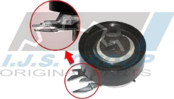 IJS GROUP 93-1059 - Tensioner Pulley, timing belt autospares.lv