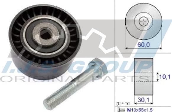 IJS GROUP 93-1882 - Deflection / Guide Pulley, timing belt autospares.lv