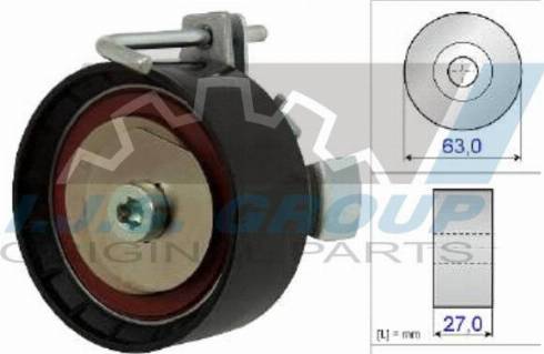 IJS GROUP 93-1870 - Tensioner Pulley, timing belt autospares.lv