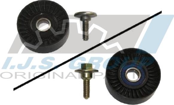 IJS GROUP 93-1368 - Pulley, v-ribbed belt autospares.lv