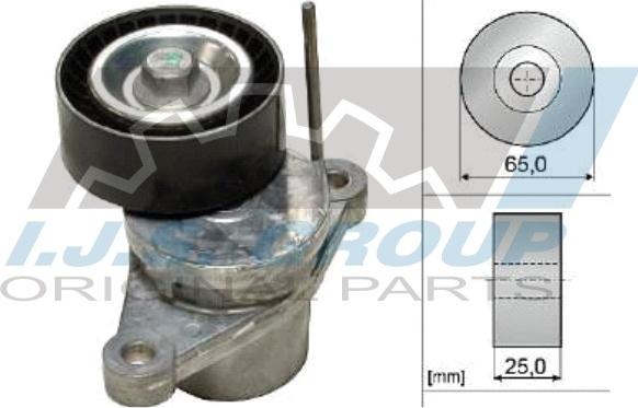 IJS GROUP 93-1370 - Belt Tensioner, v-ribbed belt autospares.lv