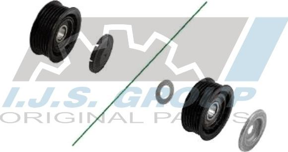 IJS GROUP 93-1269 - Pulley, v-ribbed belt autospares.lv