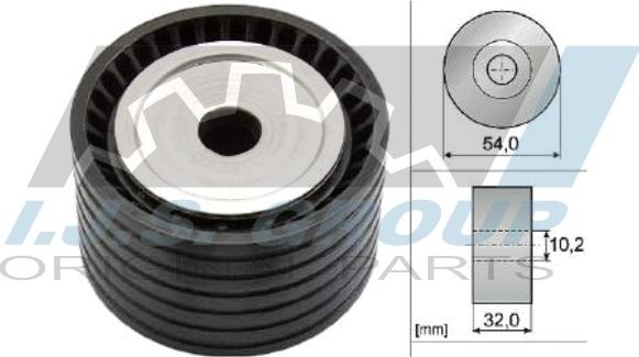 IJS GROUP 93-1236 - Deflection / Guide Pulley, timing belt autospares.lv