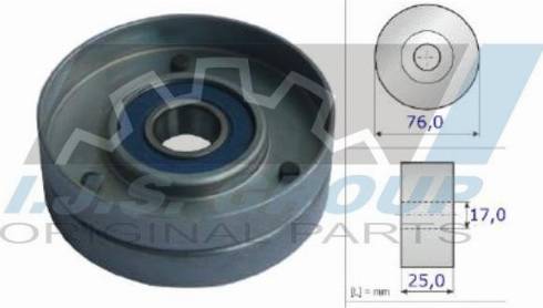 IJS GROUP 93-1271 - Pulley, v-ribbed belt autospares.lv