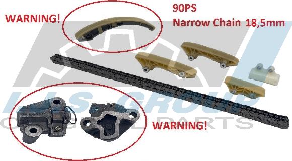 IJS GROUP 40-1020K - Timing Chain Kit autospares.lv