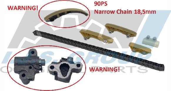 IJS GROUP 40-1021K - Timing Chain Kit autospares.lv