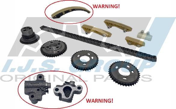 IJS GROUP 40-1121FK - Timing Chain Kit autospares.lv