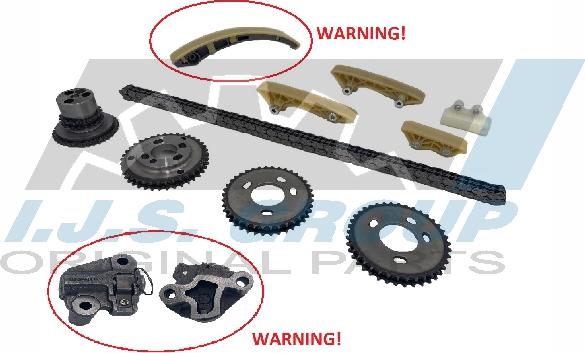 IJS GROUP 40-1315FK - Timing Chain Kit autospares.lv