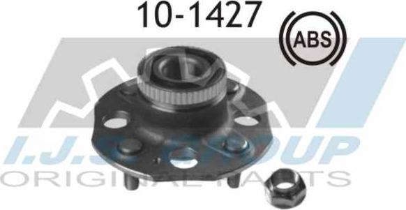 IJS GROUP 10-1427 - Wheel hub, bearing Kit autospares.lv