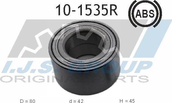 IJS GROUP 10-1535R - Wheel Bearing autospares.lv