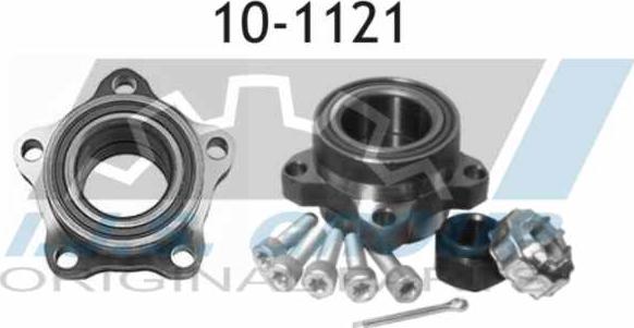 IJS GROUP 10-1121 - Wheel hub, bearing Kit autospares.lv