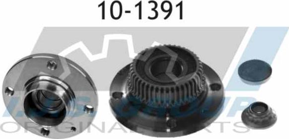 IJS GROUP 10-1391 - Wheel hub, bearing Kit autospares.lv