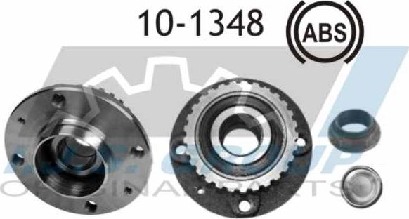 IJS GROUP 10-1348 - Wheel hub, bearing Kit autospares.lv