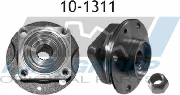 IJS GROUP 10-1311 - Wheel hub, bearing Kit autospares.lv