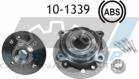 IJS GROUP 10-1339 - Wheel hub, bearing Kit autospares.lv