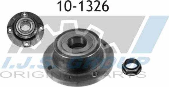 IJS GROUP 10-1326 - Wheel hub, bearing Kit autospares.lv