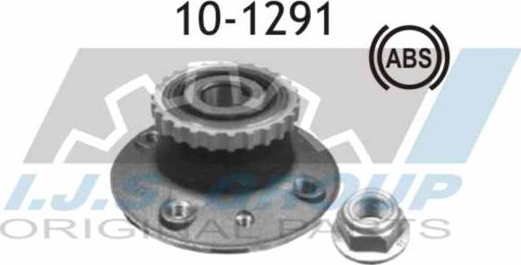 IJS GROUP 10-1291 - Wheel hub, bearing Kit autospares.lv