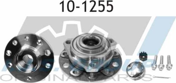 IJS GROUP 10-1255 - Wheel hub, bearing Kit autospares.lv