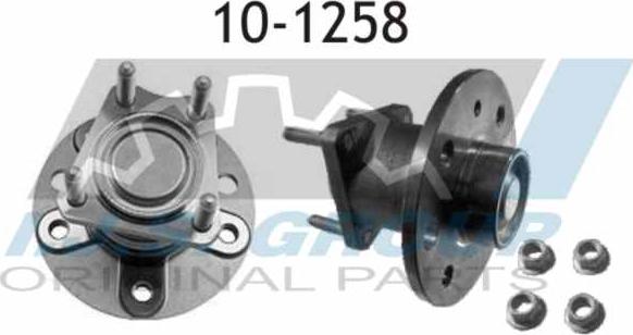 IJS GROUP 10-1258 - Wheel Hub autospares.lv