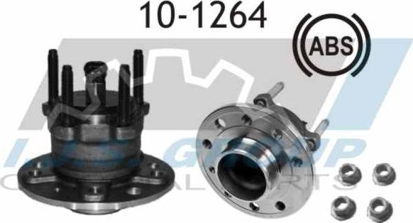 IJS GROUP 10-1264 - Wheel Hub autospares.lv