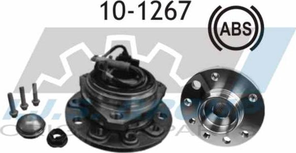 IJS GROUP 10-1267 - Wheel hub, bearing Kit autospares.lv