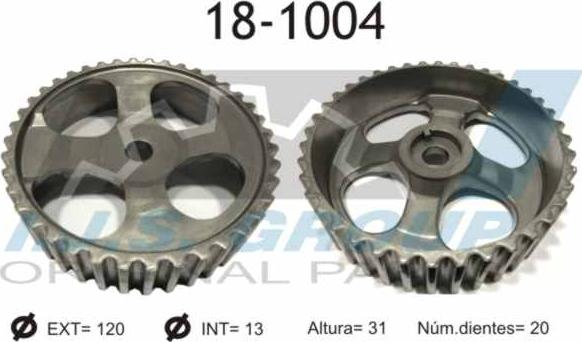 IJS GROUP 18-1004 - Gear, camshaft autospares.lv