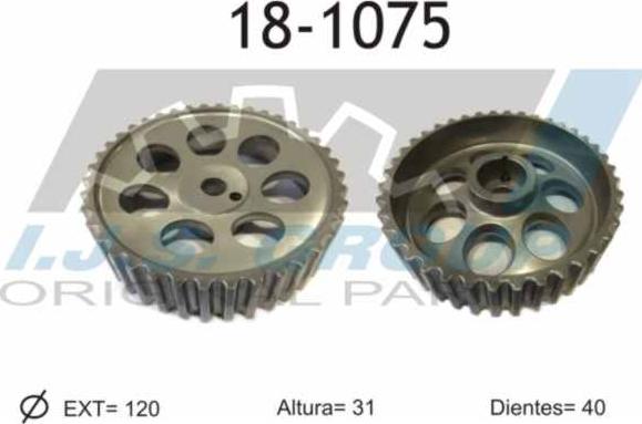 IJS GROUP 18-1075 - Gear, camshaft autospares.lv