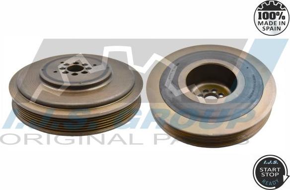 IJS GROUP 17-1098 - Belt Pulley, crankshaft autospares.lv