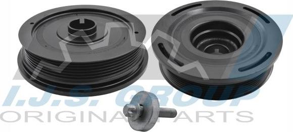 IJS GROUP 17-1049SET - Belt Pulley, crankshaft autospares.lv