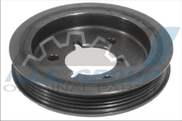 IJS GROUP 17-1058 - Belt Pulley, crankshaft autospares.lv