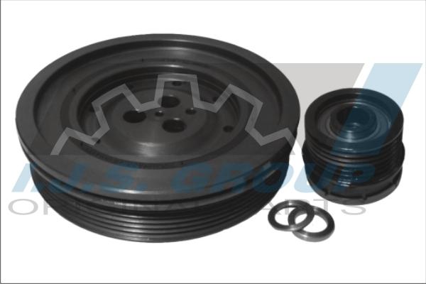 IJS GROUP 17-1069KIT - Belt Pulley, crankshaft autospares.lv