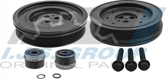 IJS GROUP 17-1069KSET - Belt Pulley, crankshaft autospares.lv