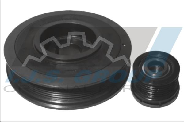 IJS GROUP 17-1030KIT - Belt Pulley, crankshaft autospares.lv